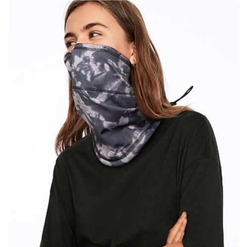 VICTORIA'S SECRET PINK POLAR FLEECE SKIING WINTER NECK GAITER NECK COVER MASK - Picture 4 of 4
