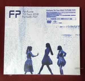 Perfume 7th Tour 18 Future Pop Taiwan Ltd 2 Dvd Booklet Sticker Ebay
