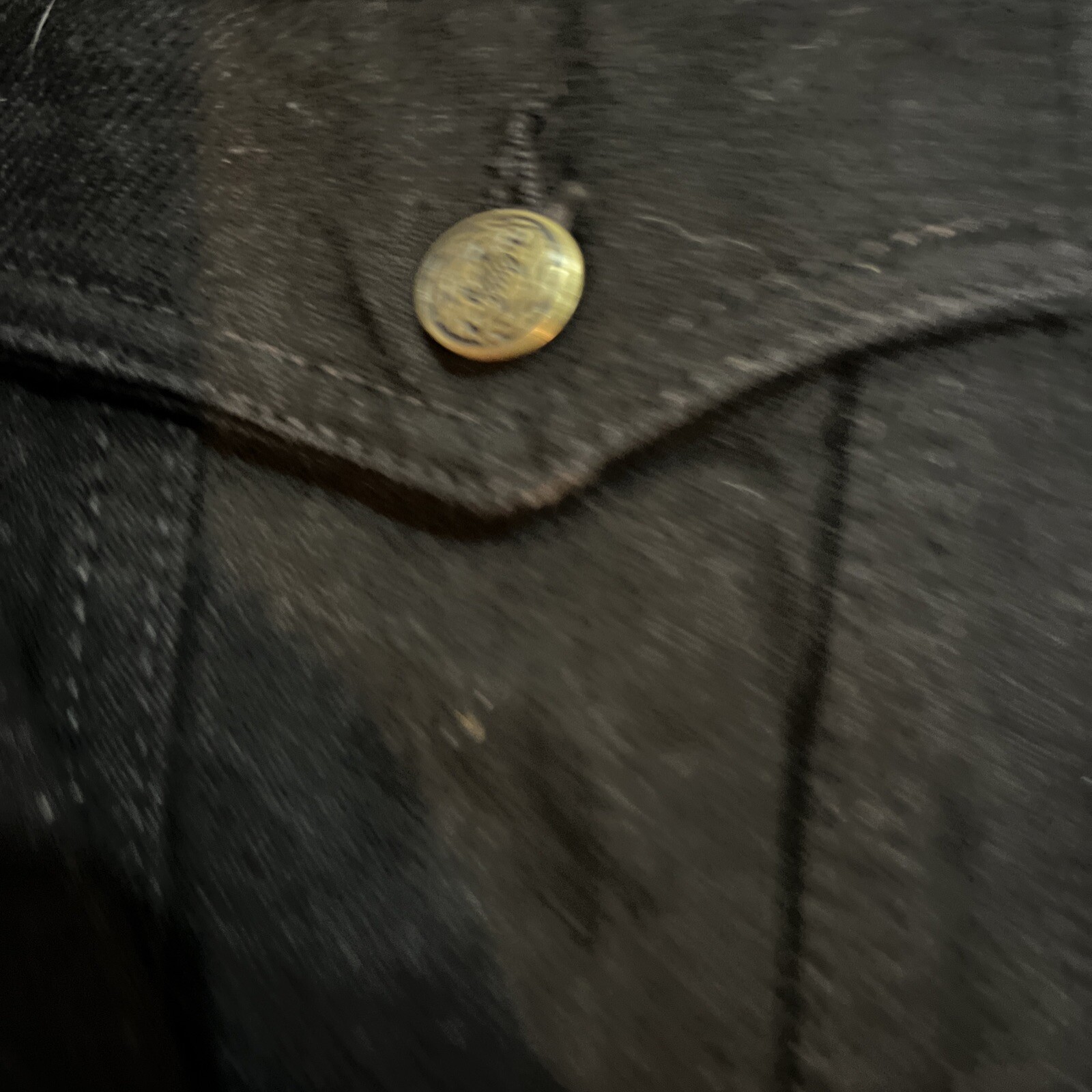 harley davidson cafe black Jean jacket xl Gem