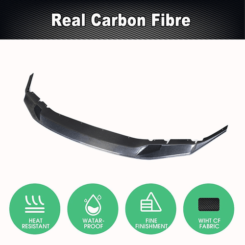 Alerón delantero de carbono labio delantero divisor faldón delantero para BMW Serie 5 F90 M5 2018-19 - Imagen 6 de 12