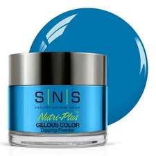 SNS Nail Dipping Powder CS20 Giant Blue Gumball 1 oz