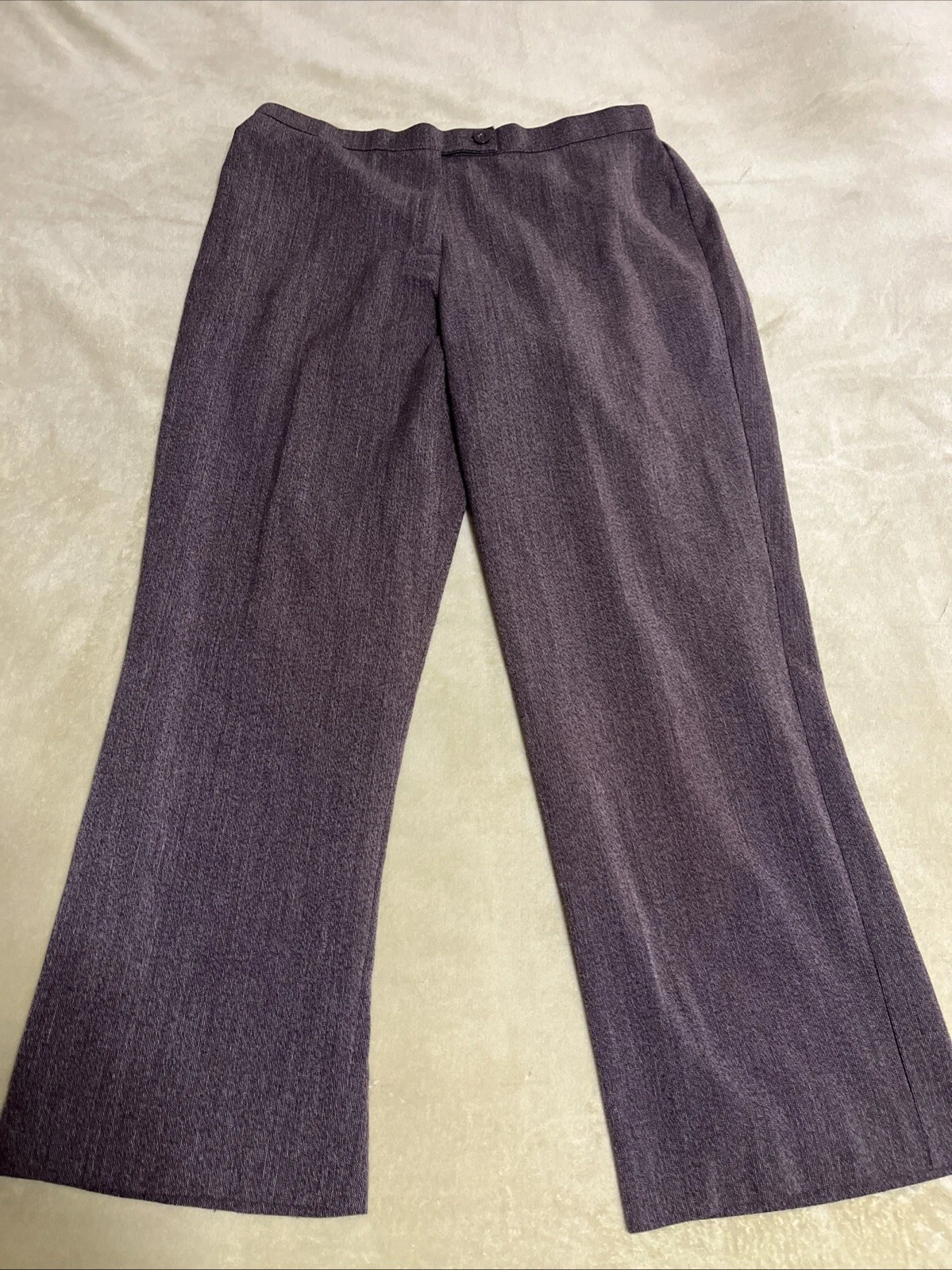 JORDAN Pantalone vestito marrone Kim Rogers taglia 14 33x30