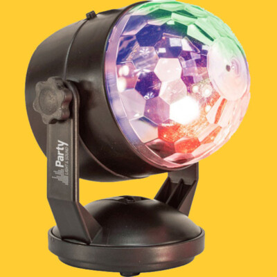 PARTY KIDZ-DISCO RGB DISCO BALL  Partyeffekt DEKO MUSIK