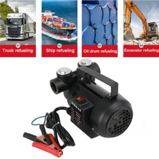 24V 550W Electric Oil Extractor Pump Oil Fuel Transfer Change Pump 50-150 L/min
