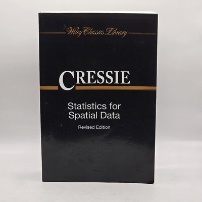 Statistics for Spatial Data by Noel Cressie (Paperback) VERY GOOD 