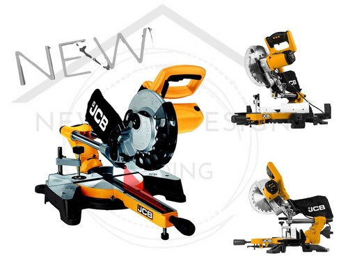 JCB 1500W 240V 210mm Sliding mitre saw 