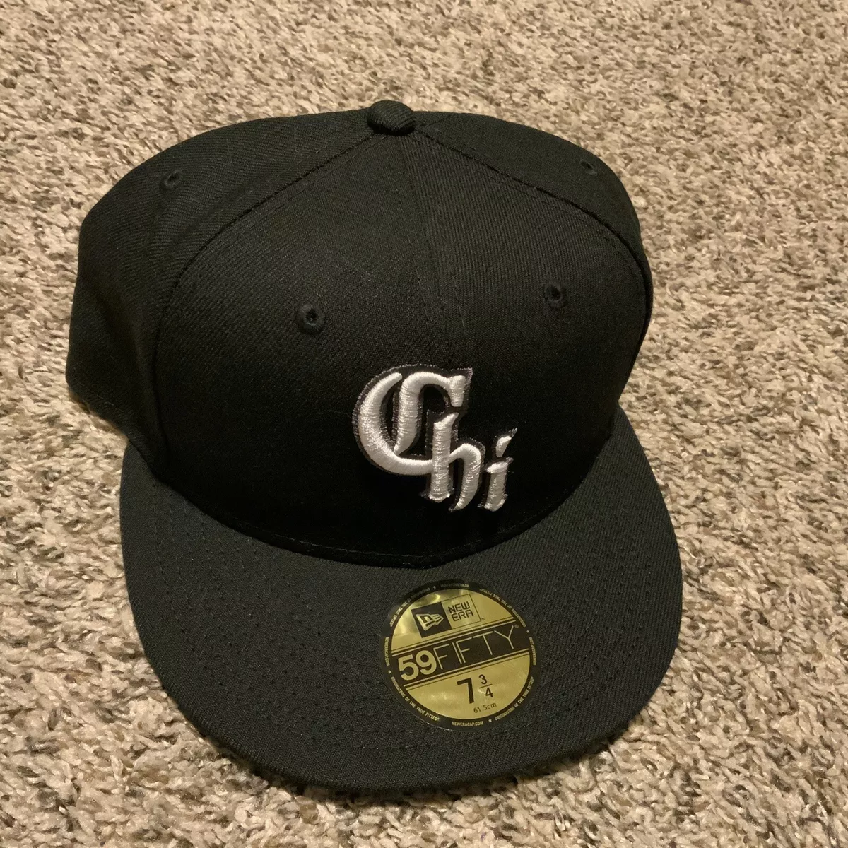 2021 City Connect 59FIFTY Fitted Hat Chicago White Sox Luis Robert Black