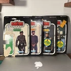 Vintage Kenner Star Wars Card Backs - Luke Bespin, Zuckus, Imperial Commander