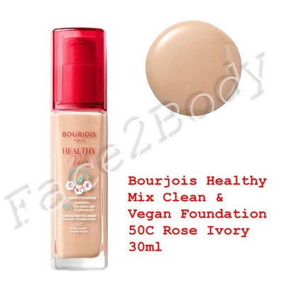Bourjois Healthy Mix Clean & Vegan Foundation - 50C Rose Ivory