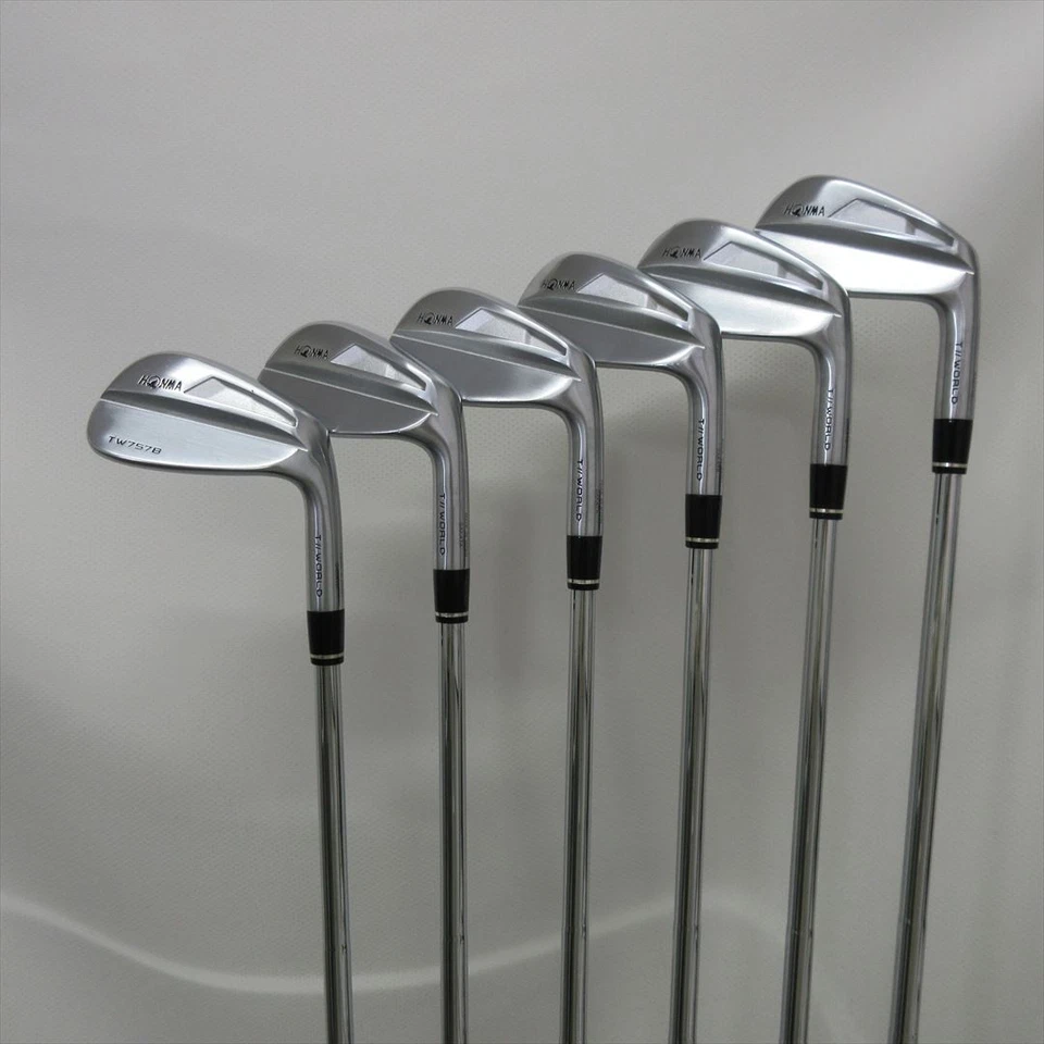 HONMA Iron Set TOUR WORLD TW757B Flex-X Dynamic Gold X100 6 pieces - Image 2 of 4