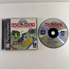 Monopoly PS1 Sony PlayStation 1, 1998 Complete Tested
