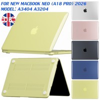 For MacBook Neo A18 Pro 2026 A3404 A3204 13 Crystal Thin Case Shockproof Cover