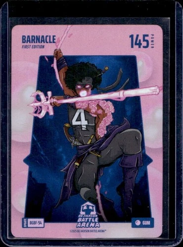 2025 Bo Jackson Battle Arena Update Barnacle Bubble Gum Battlefoil SSP #BGBF-54