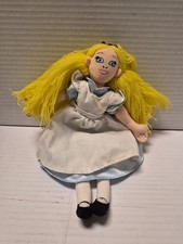 Walt Disney Alice In Wonderland 10" Plush Bean Bag Doll