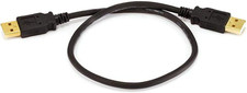 105441 USB 2.0 a Male to a Male 28/24AWG Gold Plated Cable, 1.5'