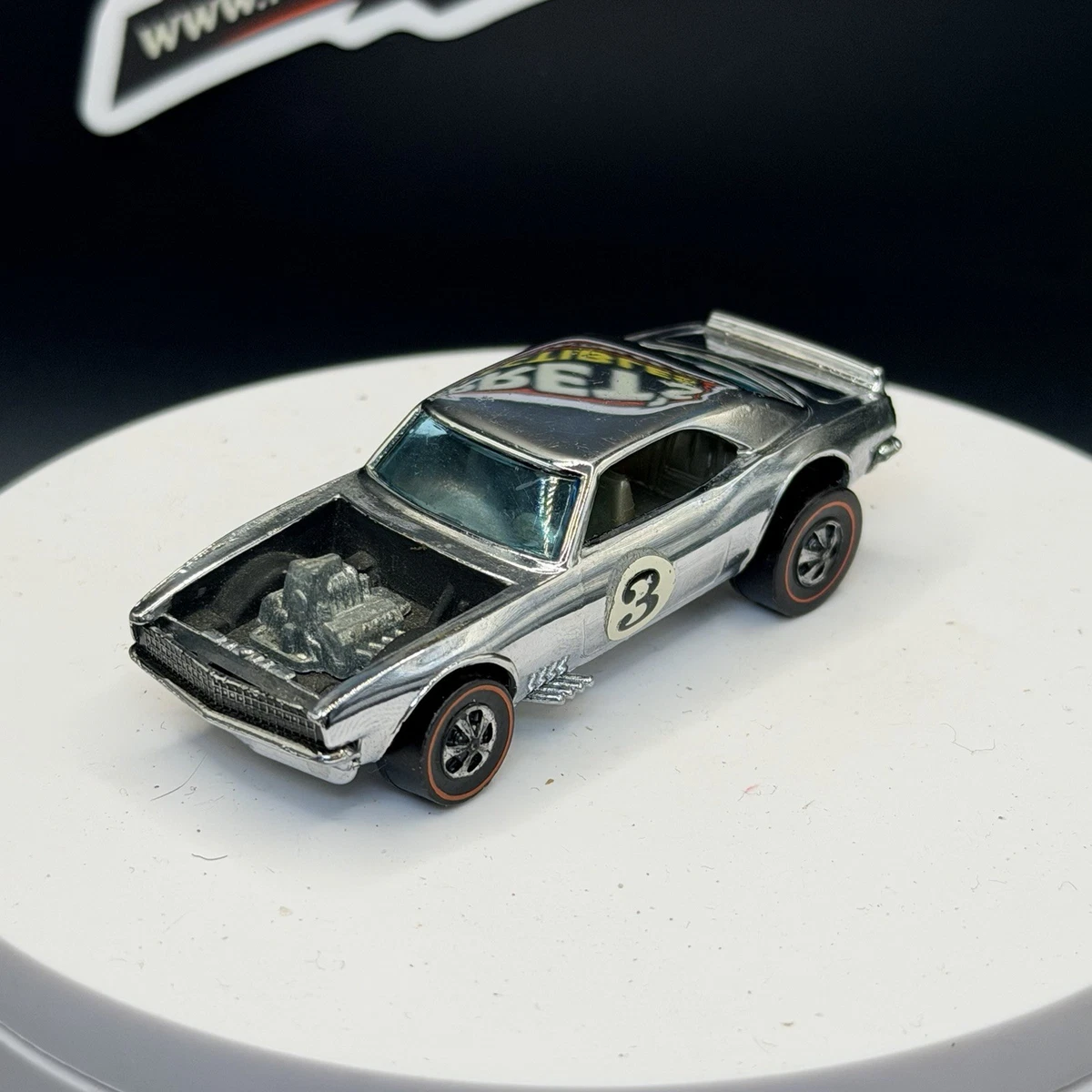 Hot Wheels Heavy Chevy Chrome In Vintage Manufacture Diecast Cars