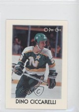 1987-88 O-Pee-Chee Leaders Mini Dino Ciccarelli #7 HOF 0o9