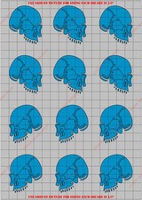 SKL1003PT Super Skulls General Paint Mask/ Stencil Kit