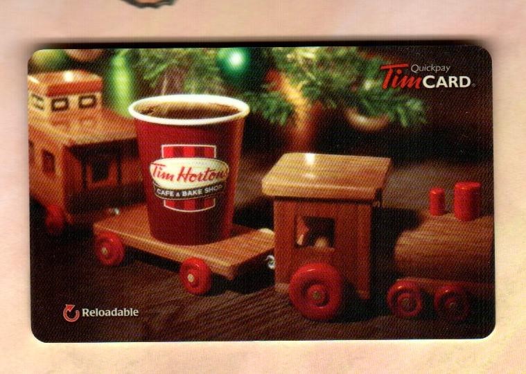 TIM HORTONS Coffee Under the Christmas Tree ( 2012 ) Gift Ca