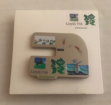 London 2012 Olympic pin badge Rare Lloyds LLY0017 design a pin winner