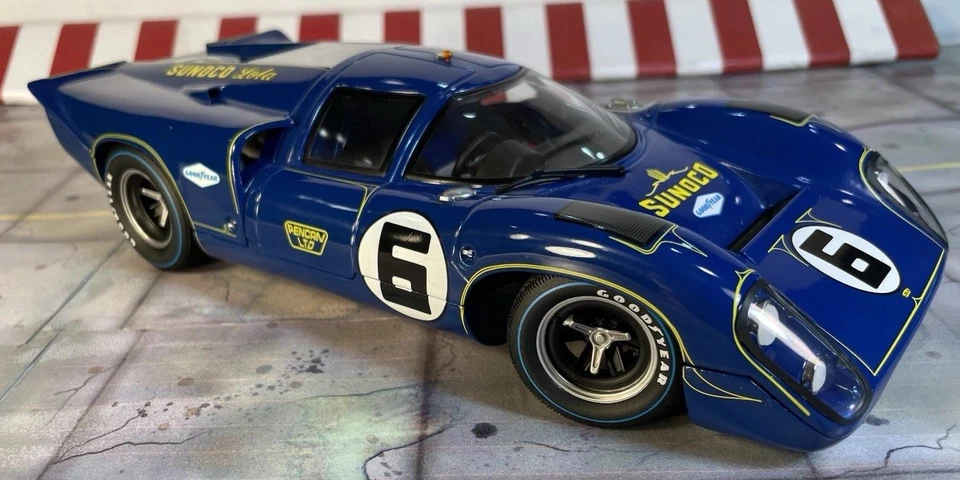 Raro 1/18 GMP 1969 Lola cupé Sunoco Racing Mark Donahue #6 propietario original LEER Foto 4 de 4