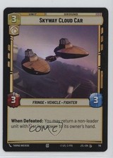 2025 Star Wars Unlimited - Jump to Lightspeed JTL Foil Skyway Cloud Car #718