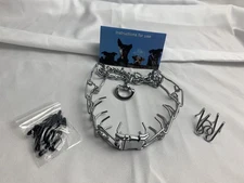 Maorislx Adjustable Prong Training Collar Quick Release Buckle Small Dogs Puppy