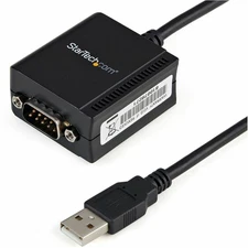 StarTech 1 Port FTDI USB to Serial RS232 Adapter Cable with COM Retention