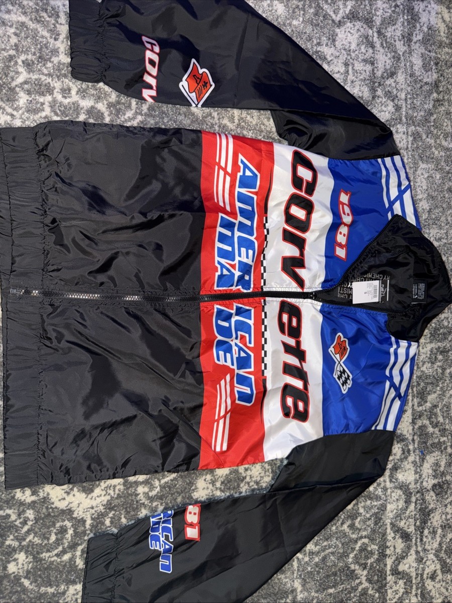 ラビットスクーター　 ジャケット NEW Corvette Racing Windbreaker Jacket SZ Small S Chemistry 1981
