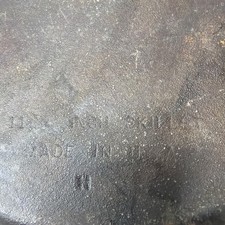 Wagner Ware No. 10 Cast Iron 11 3/4 Inch Skillet Frying Pan Vintage USA