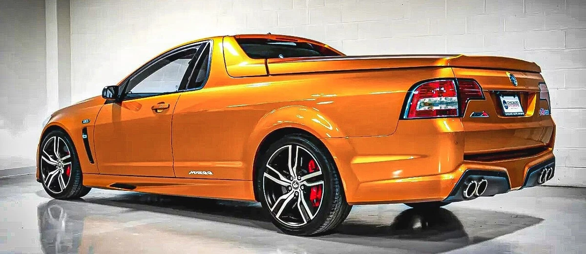 2017 Holden Maloo left rear profile