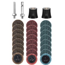 28pcs Quick Change Discs Set 1"  Lock Sanding Discs Coarse/Medium/Fine Grits]