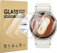 4 Pack For Samsung Galaxy Watch 4/5/6/7 40mm Screen Protector Tempered Glass