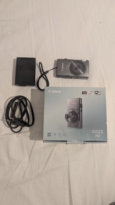 Canon IXUS 140 Digital Kamera Kompaktkamera Silber 16 MP,  8xZoom