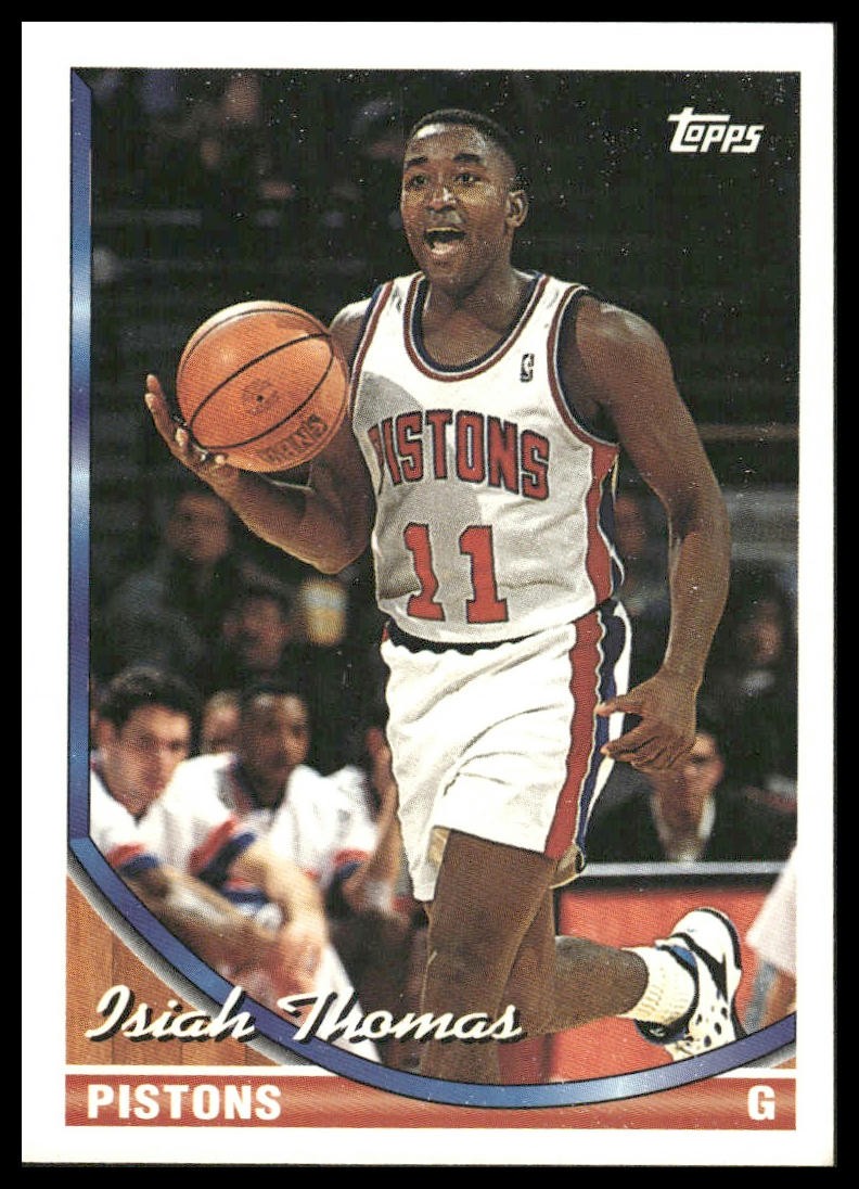 1993-94 Topps #311 Isiah Thomas Detroit Pistons