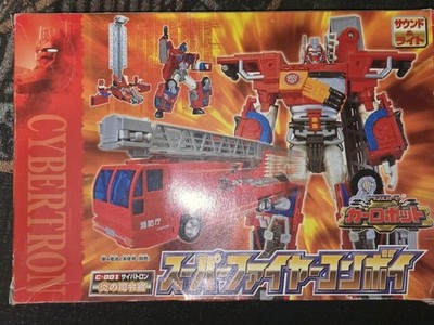 TRANSFORMERS RID OPTIMUS PRIME SUPER FIRE CONVOY c-001 IN BOX TAKARA TOMY 2000