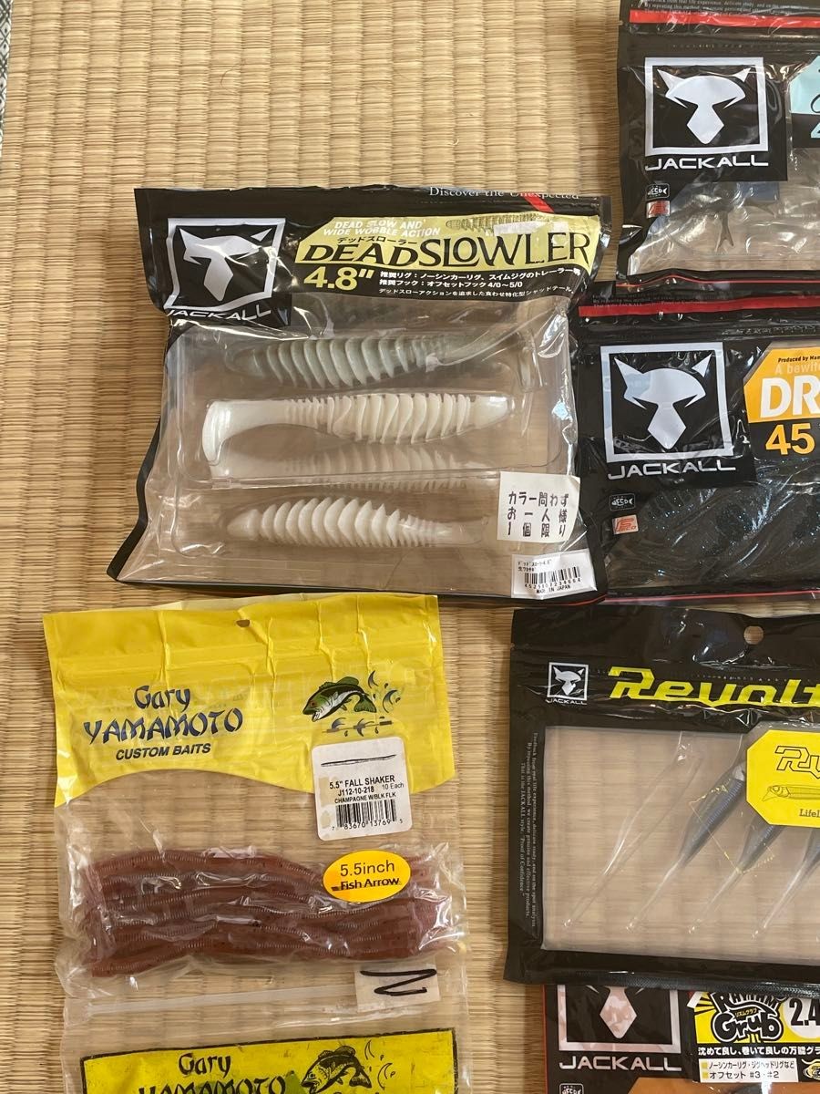 Popular worms, worm set, , Gary Yamamoto, OSP, RAID JAPAN, Boreas - Image 2