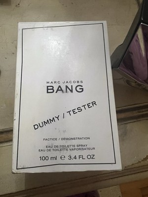 BANG by MARC JACOBS For Men 3.4 OZ / 100 ml Eau de Toilette Spray NIB TSTER RARE
