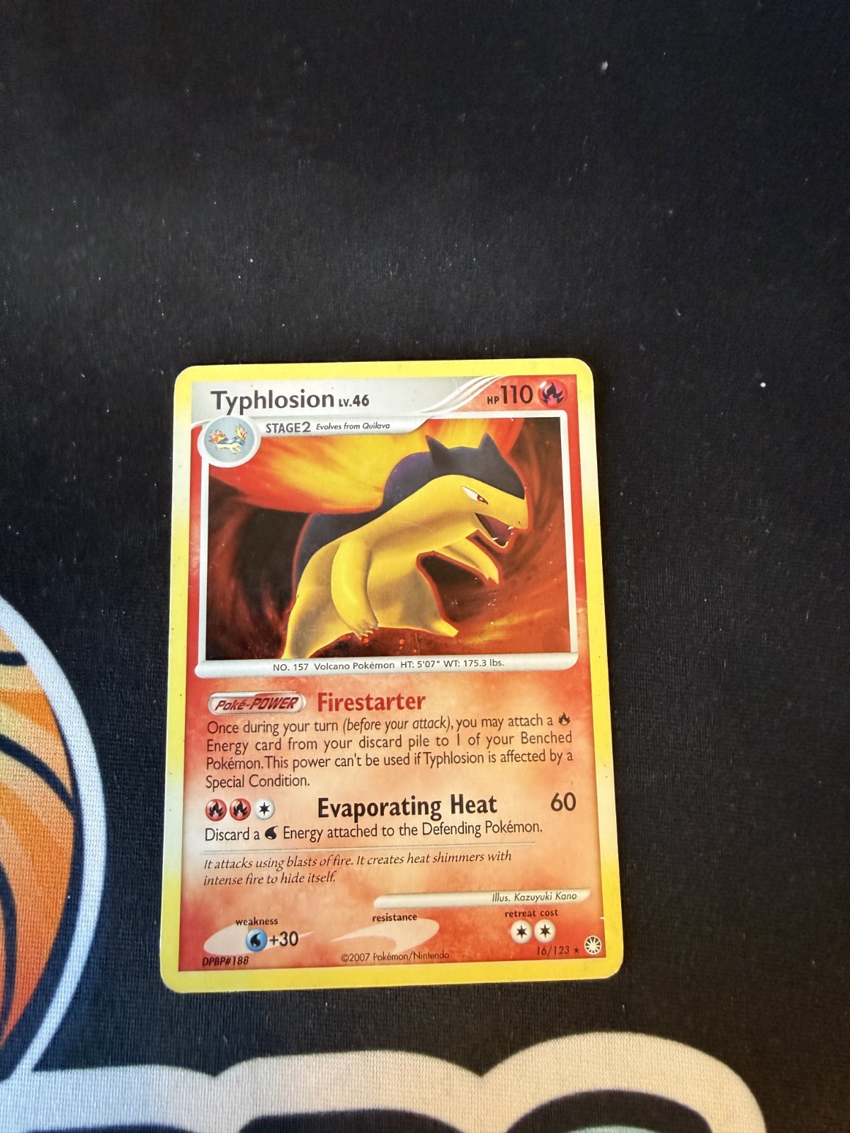Typhlosion 16/123 Mysterious Treasures Holo