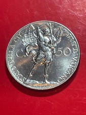 Moneta VATICANO 50 Cent. 1930 PAPA Pio XI  SPL