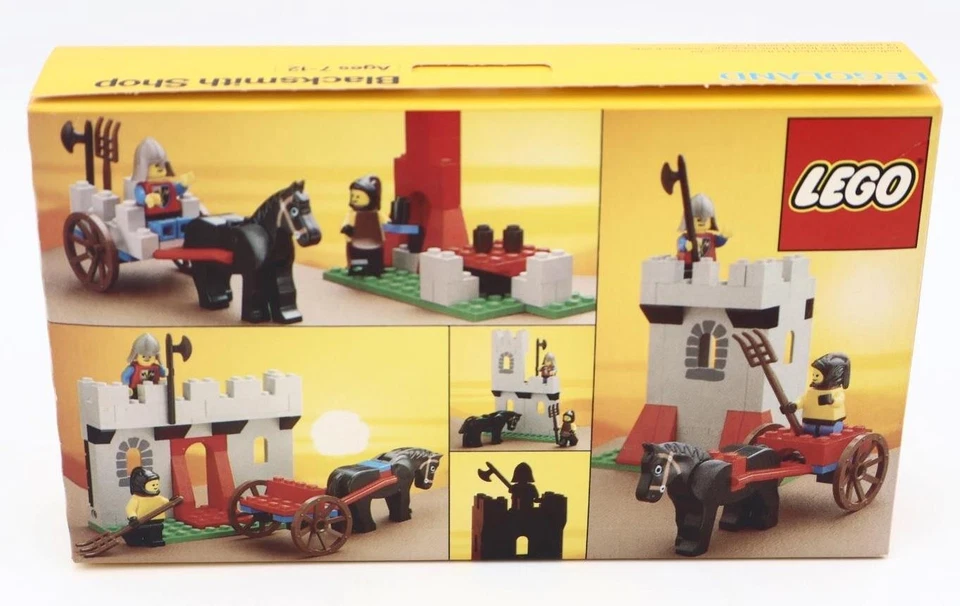 Vintage LEGO 6040 Legoland Castle System BLACKSMITH SHOP (6040) SEALED NEW - Image 2 of 4