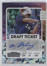 2021 Panini Contenders Draft Ticket 2 Cracked Ice 1/23 Max Muncy Auto 03hd
