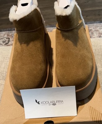 58590 KOOLABURRA BY UGG WOMEN S SIZE 8 - KOOLA ULTRA MINI PLATFORM ANKLE BOOT