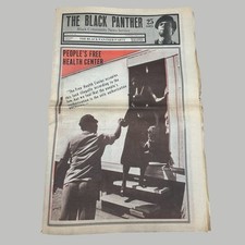 BLACK PANTHER PARTY Newspaper Sat, June 13th 1970 African American Emory Health