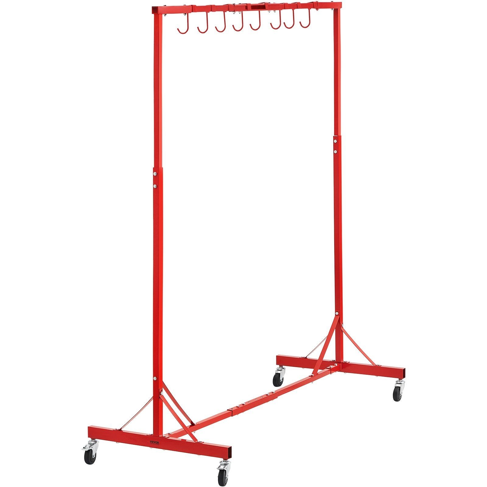 All-Purpose Paint Stand 66lb Capacity 8 Hooks 2010mm Elevation 1800mm Span