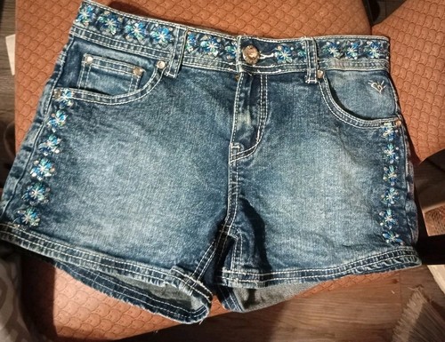Justice Premium Jeans Embellished Jeans Short Girl Size 12R