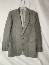 Coffee  s men  s tweed blazer size40 no size tag See photos lined, shoulder pads