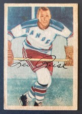 Leo Reise 1953-54 Parkhurst #65 - New York Rangers G/VG (L4)