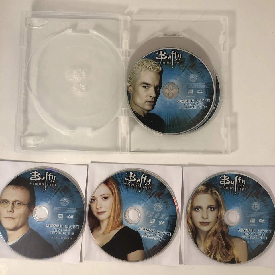 Buffy The Vampire Slayer TV Seventh Season 7 2003 DVD x 6 - Image 4 of 4