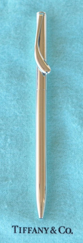 Tiffany & Co. Elsa Peretti Ballpoint Pen Sterling Silver 925
